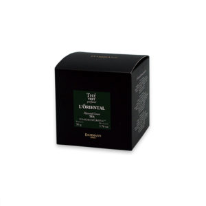 thé vert parfumé à domminante du fruit de la passion, thé tout en légèreté et fraîcheur.