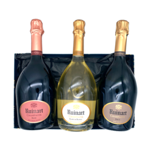 Box Champagnes Trio de Ruinart - Blanc, brut et rosé