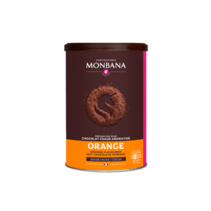 Chocolat en poudre Monbana aromatisé orange - 250 g