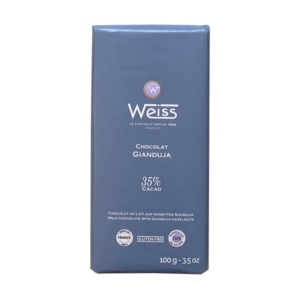 Tablette Weiss Gianduja - 100 g