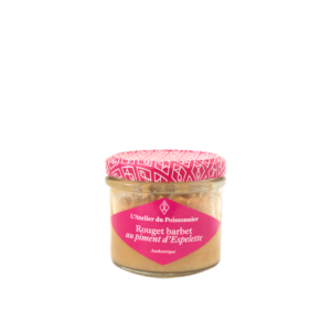 Rillettes de rouget barbet au piment d'espelette