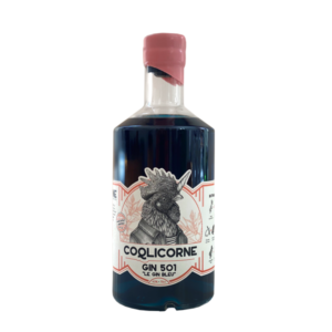 Gin Bleu Distillerie Coqlicorne